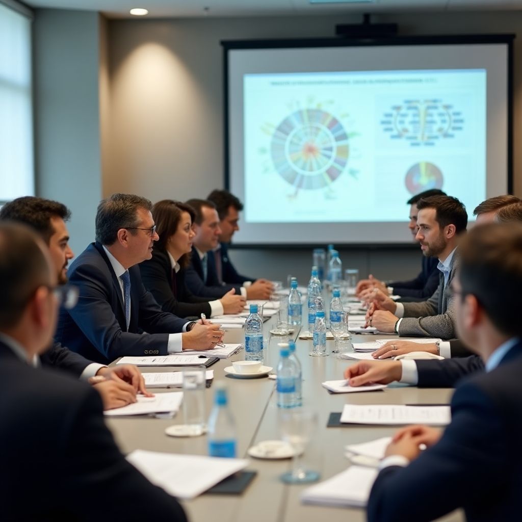 Reunión de la comunidad de analistas energéticos